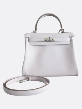 Hermes Mauve Pink Epsom Kelly 25