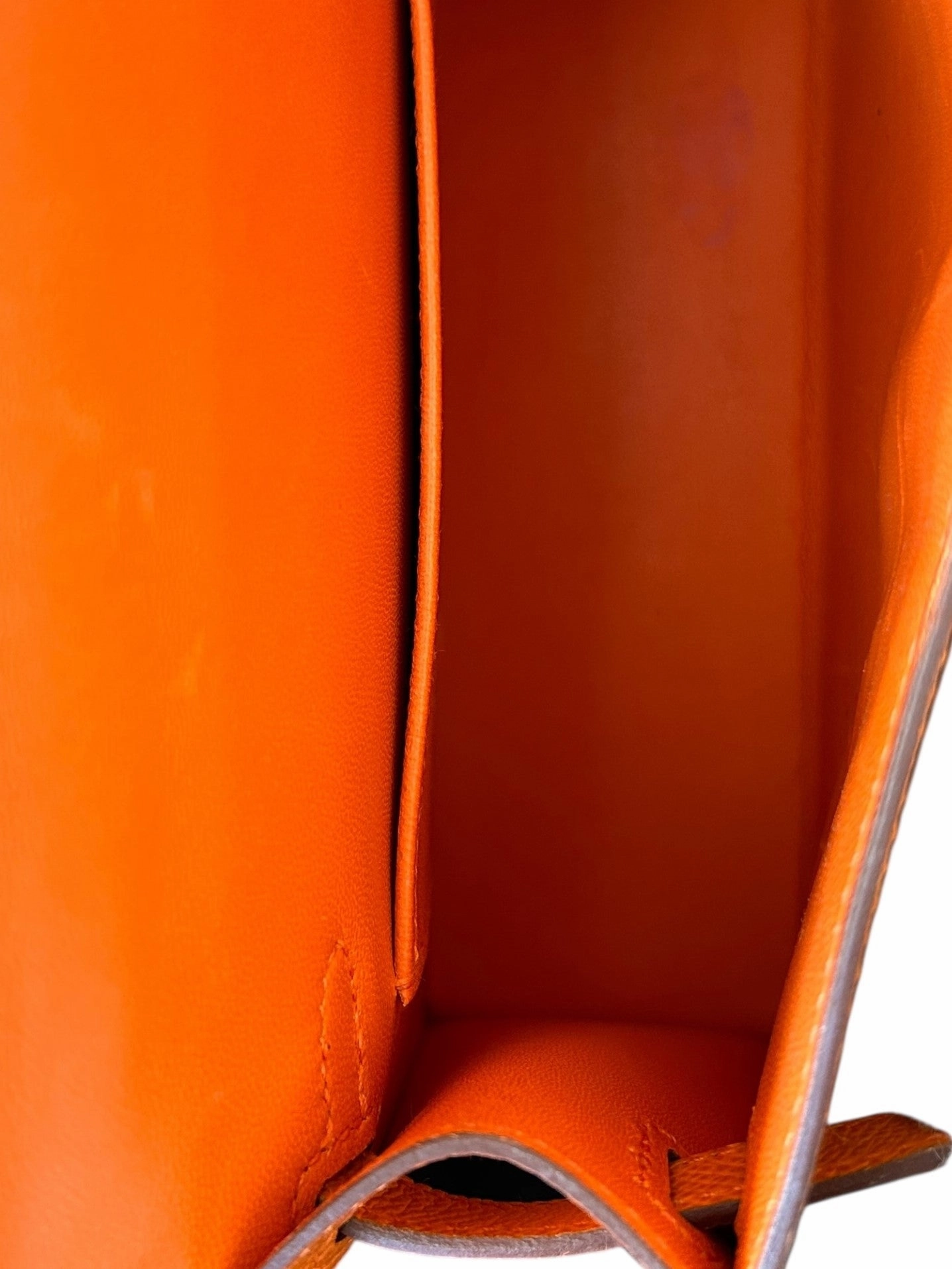Hermes Orange Epsom Mini Kelly 20