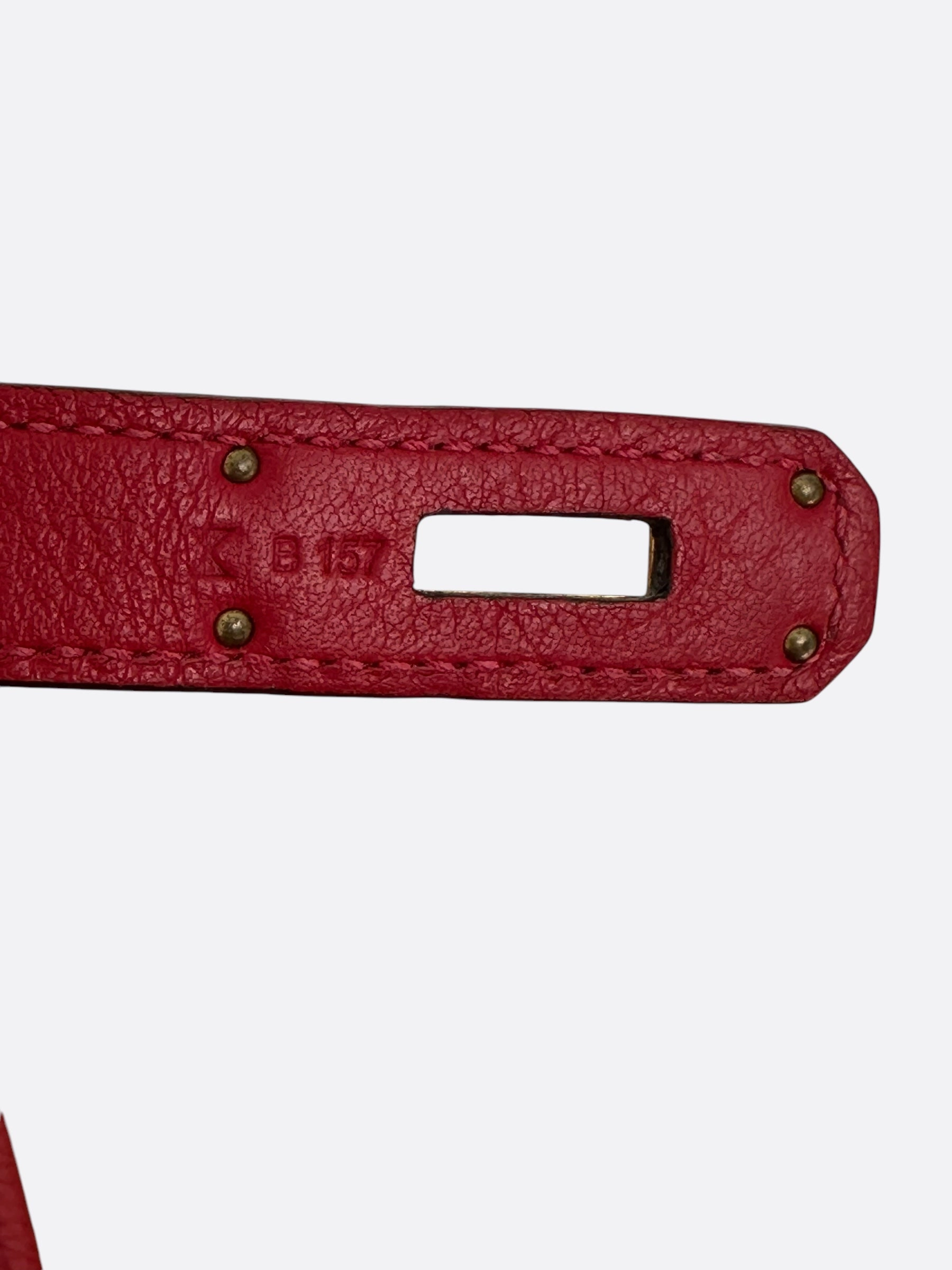 Hermes Rouge Togo Birkin 35