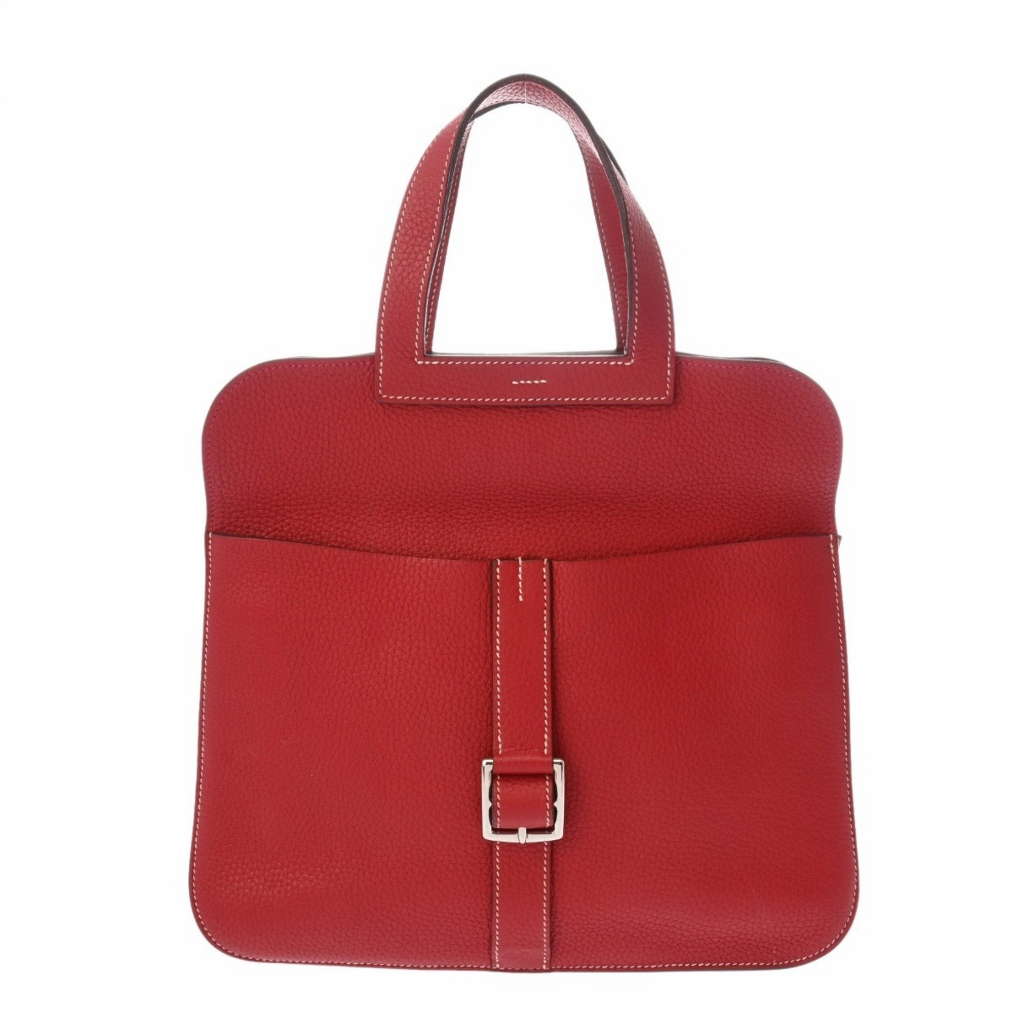 Hermes Taurillon Clemence Leather Shoulder Bag (Pre-Owned)