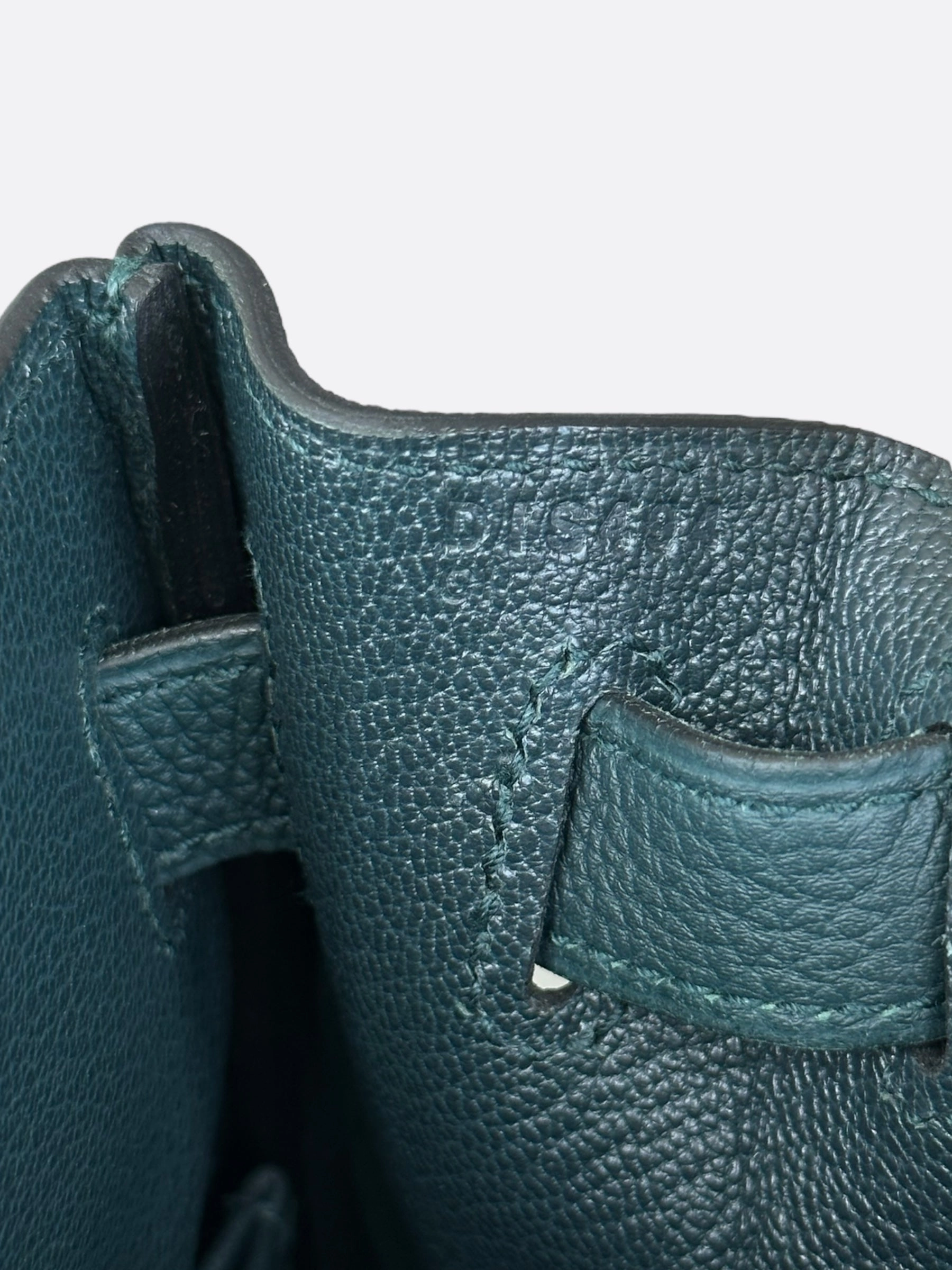 Hermes Vert Crypress & Crocodile Touch Kelly 28