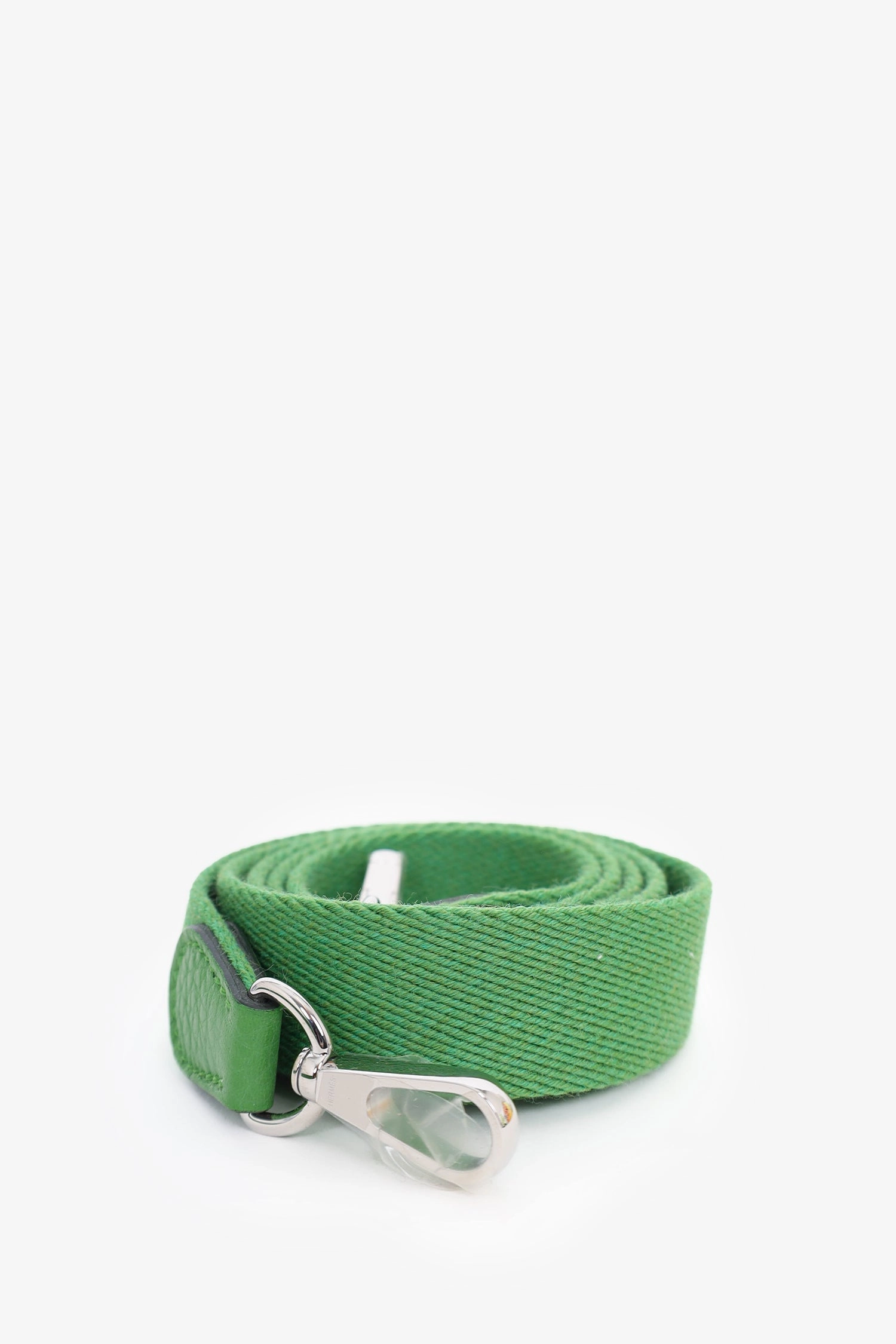 Herms 2024 Green Clemence Leather Evelyne TPM Crossbody
