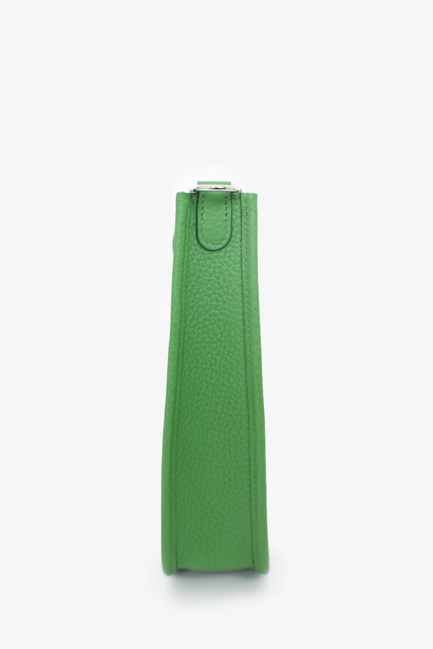 Herms 2024 Green Clemence Leather Evelyne TPM Crossbody