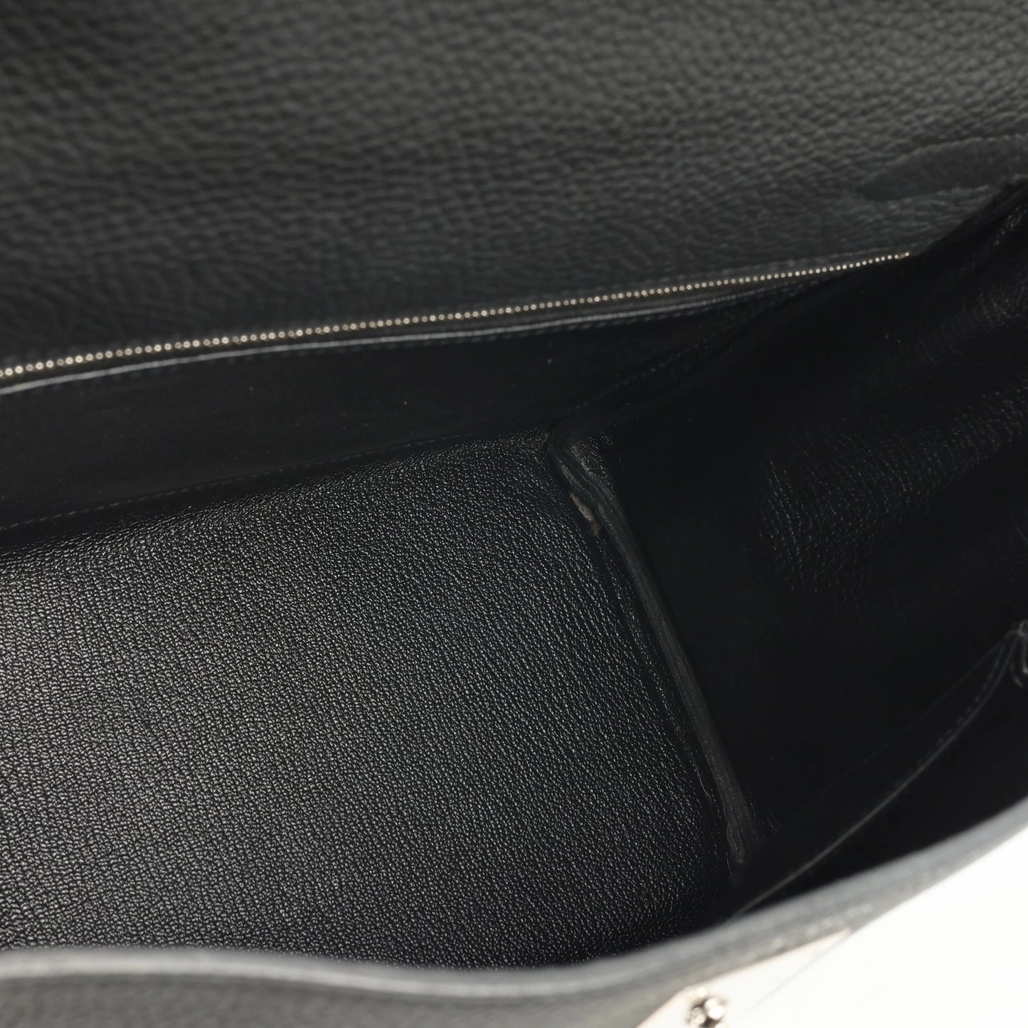 Herms - Kelly 32 - Noir Togo Leather PHW - 2015 - Pre-Loved