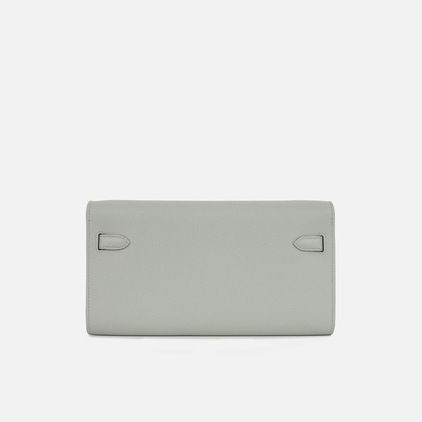 Herms - Kelly To Go Wallet - Bleu Glacier Epsom PHW - 2024 - Brand New