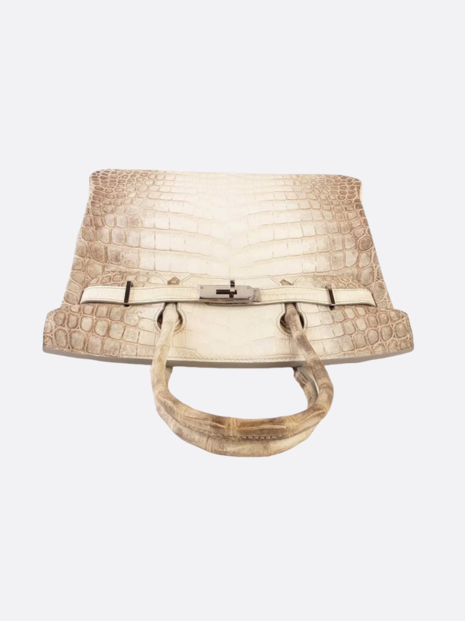 Herms Himalaya Matte Crocodile Skin Birkin 30