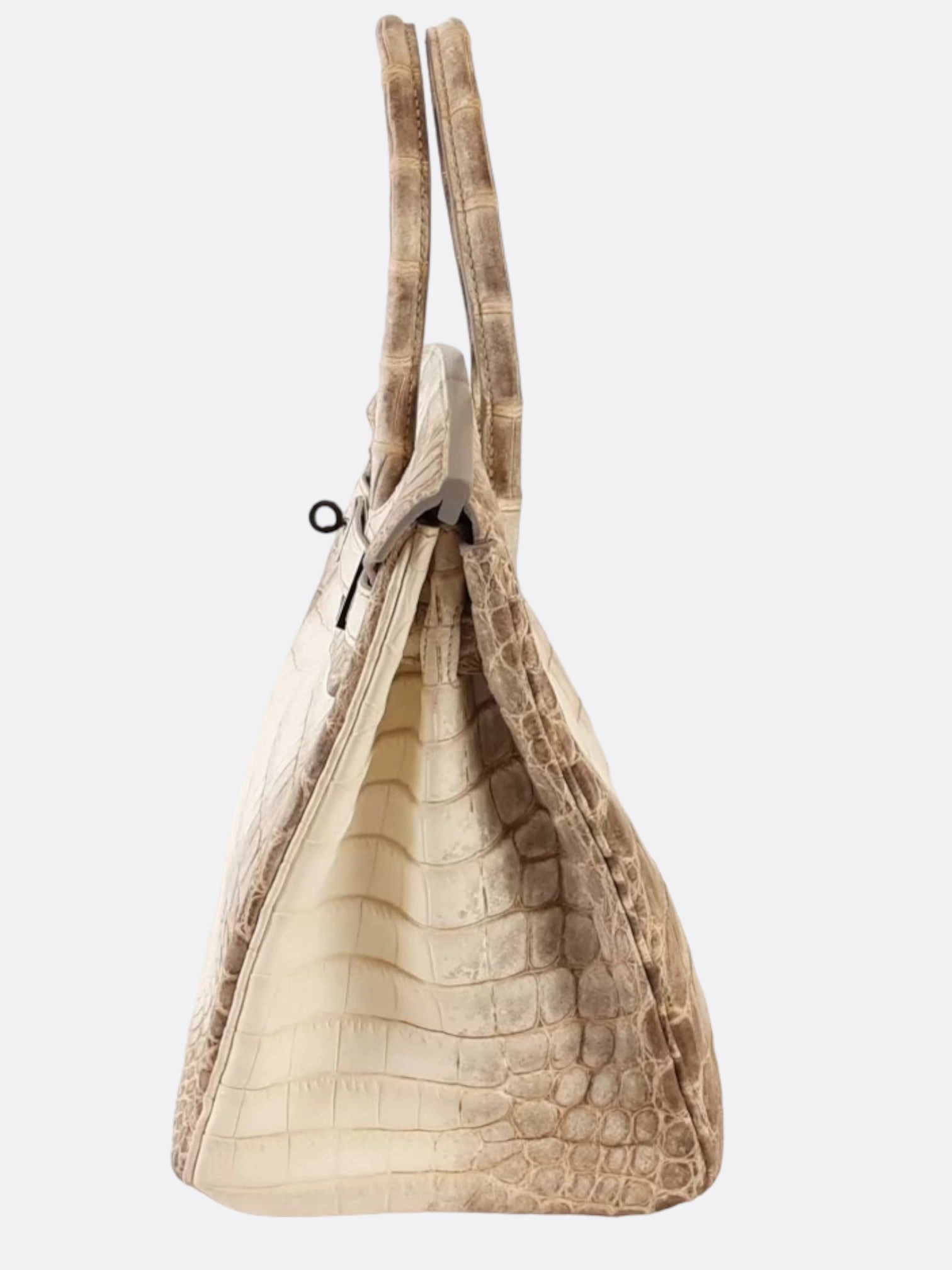 Herms Himalaya Matte Crocodile Skin Birkin 30