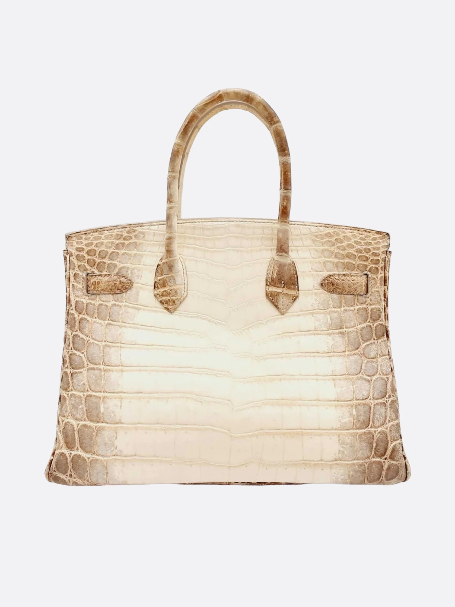 Herms Himalaya White Crocodile Birkin 30
