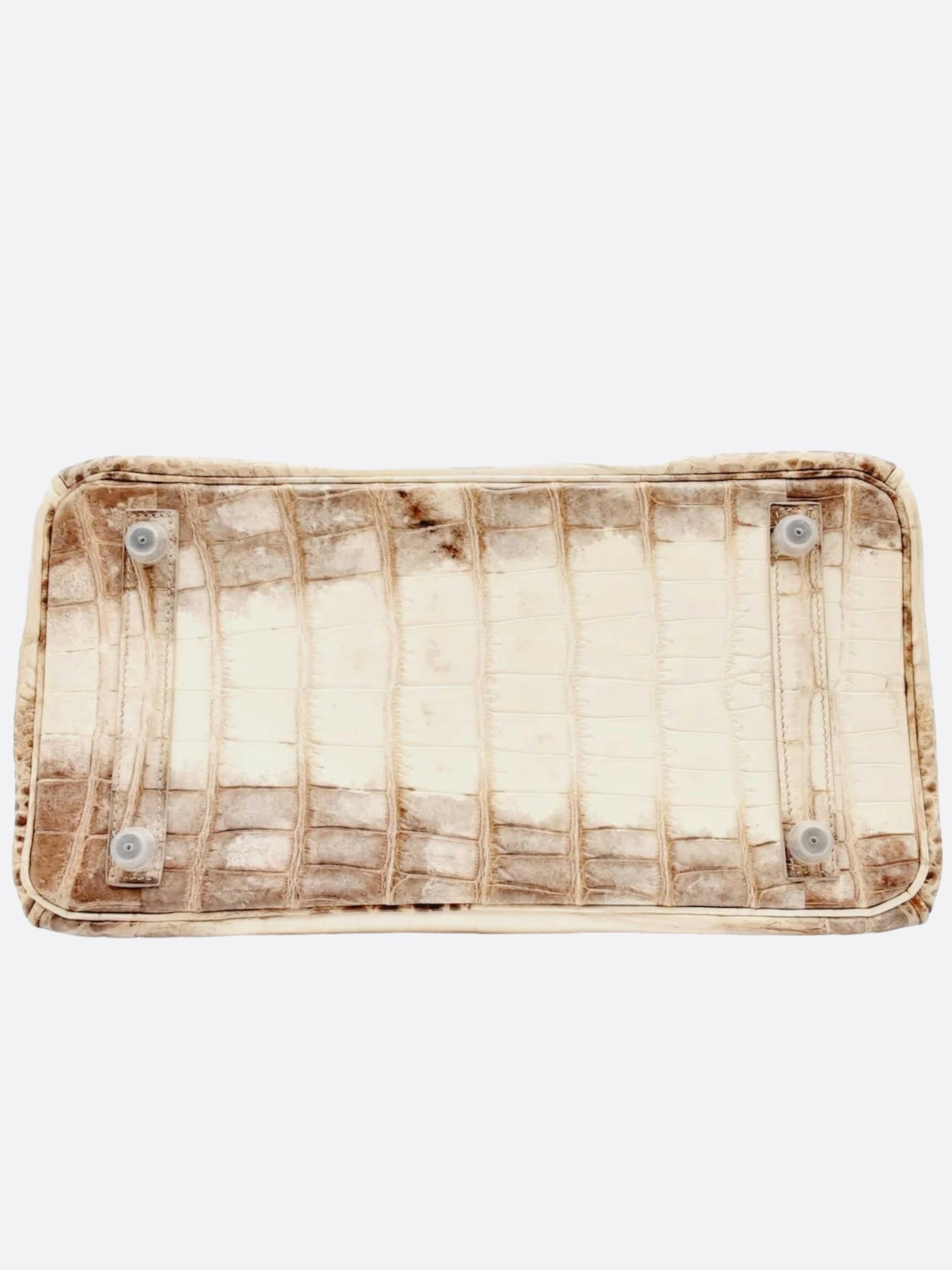 Herms Himalaya White Crocodile Birkin 30