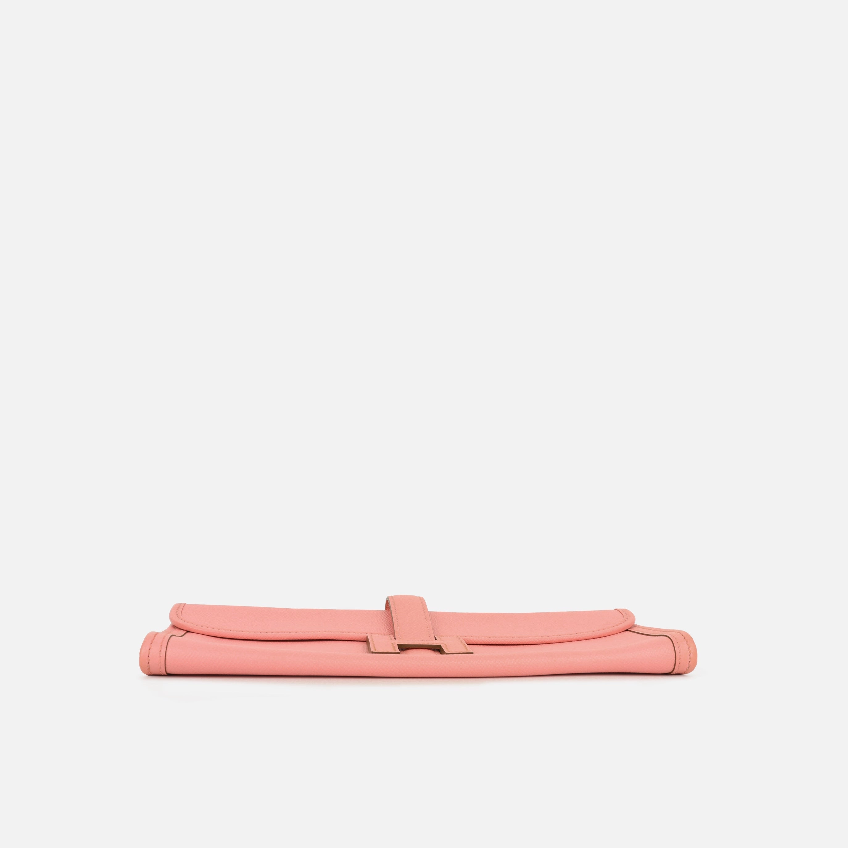 Herms Jige Clutch 29 - Rose Confetti
