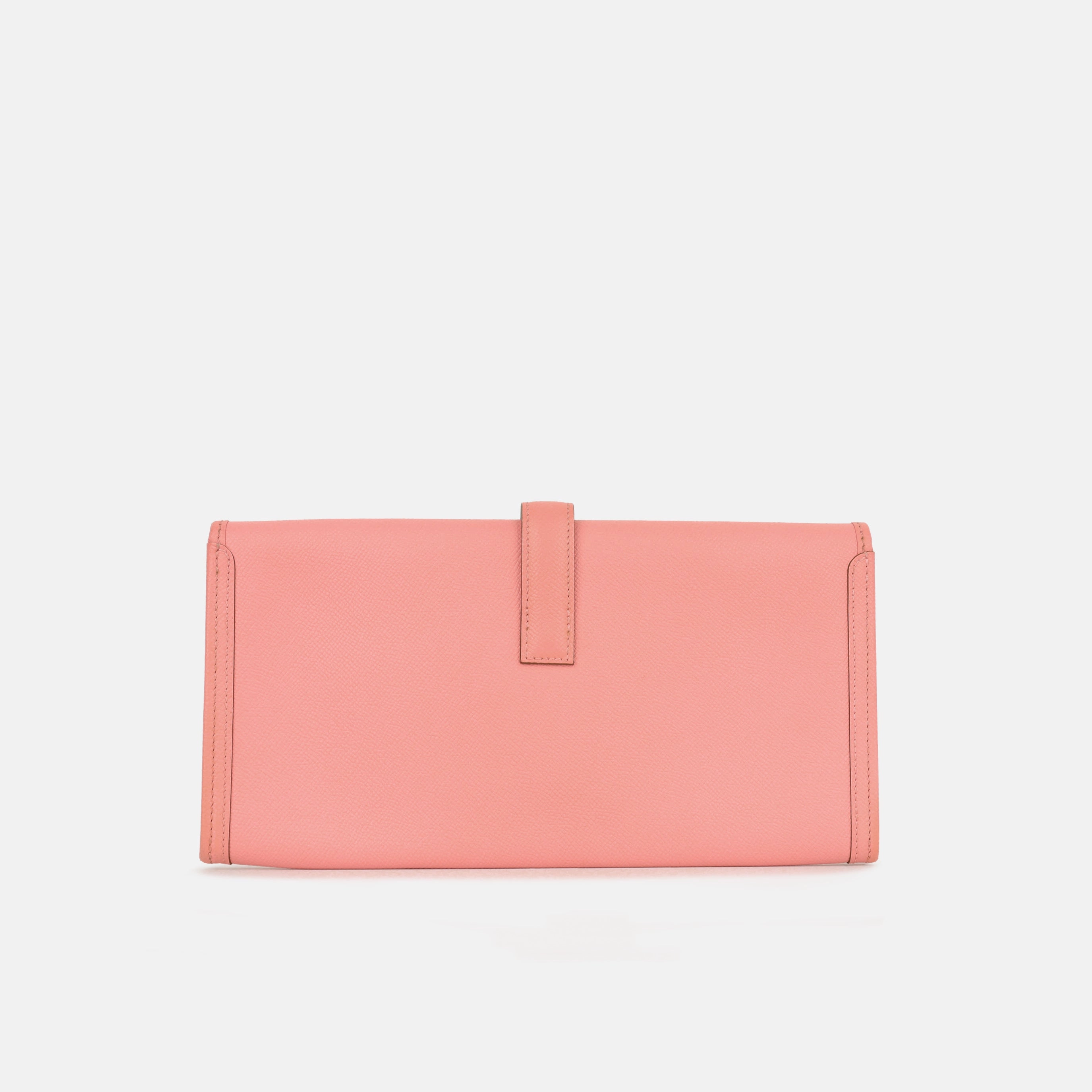 Herms Jige Clutch 29 - Rose Confetti