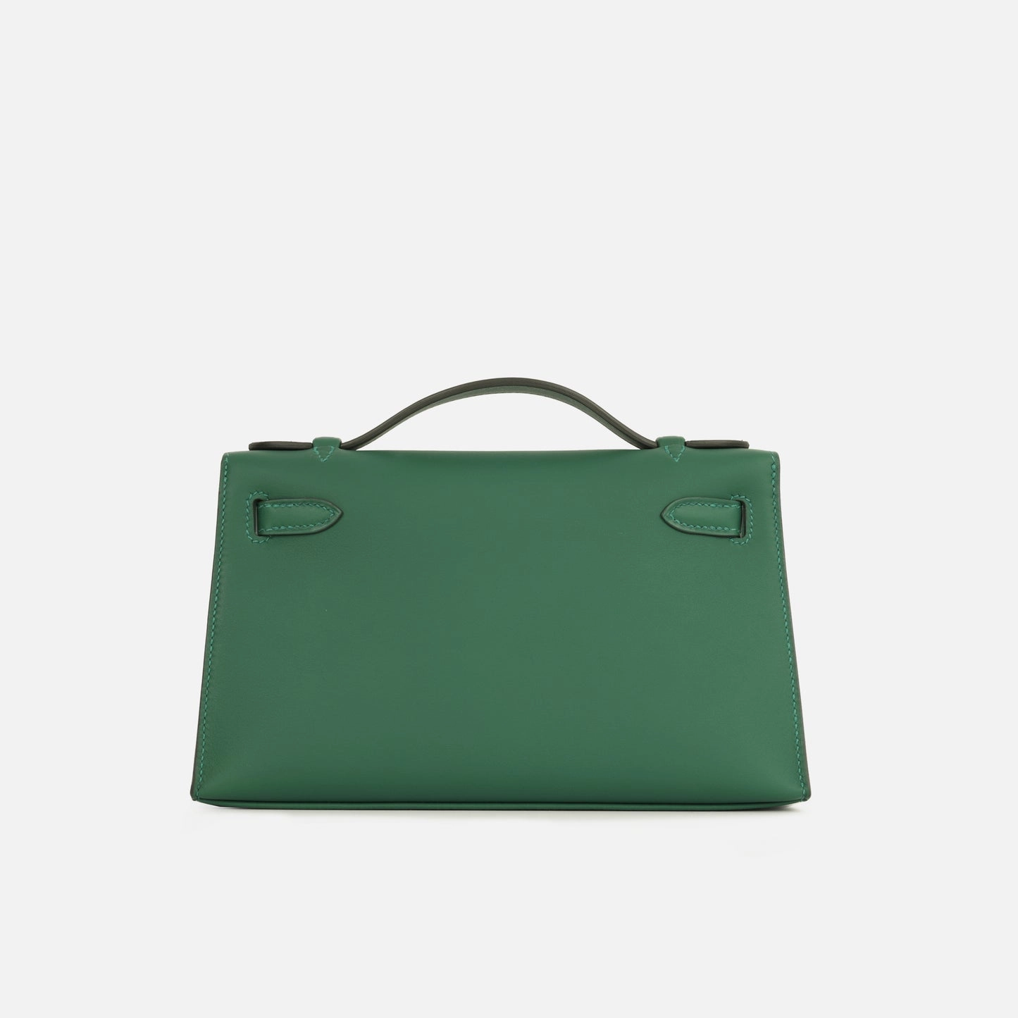 Herms Kelly Pochette - Vert Moyen Swift GHW - Brand New - 2025