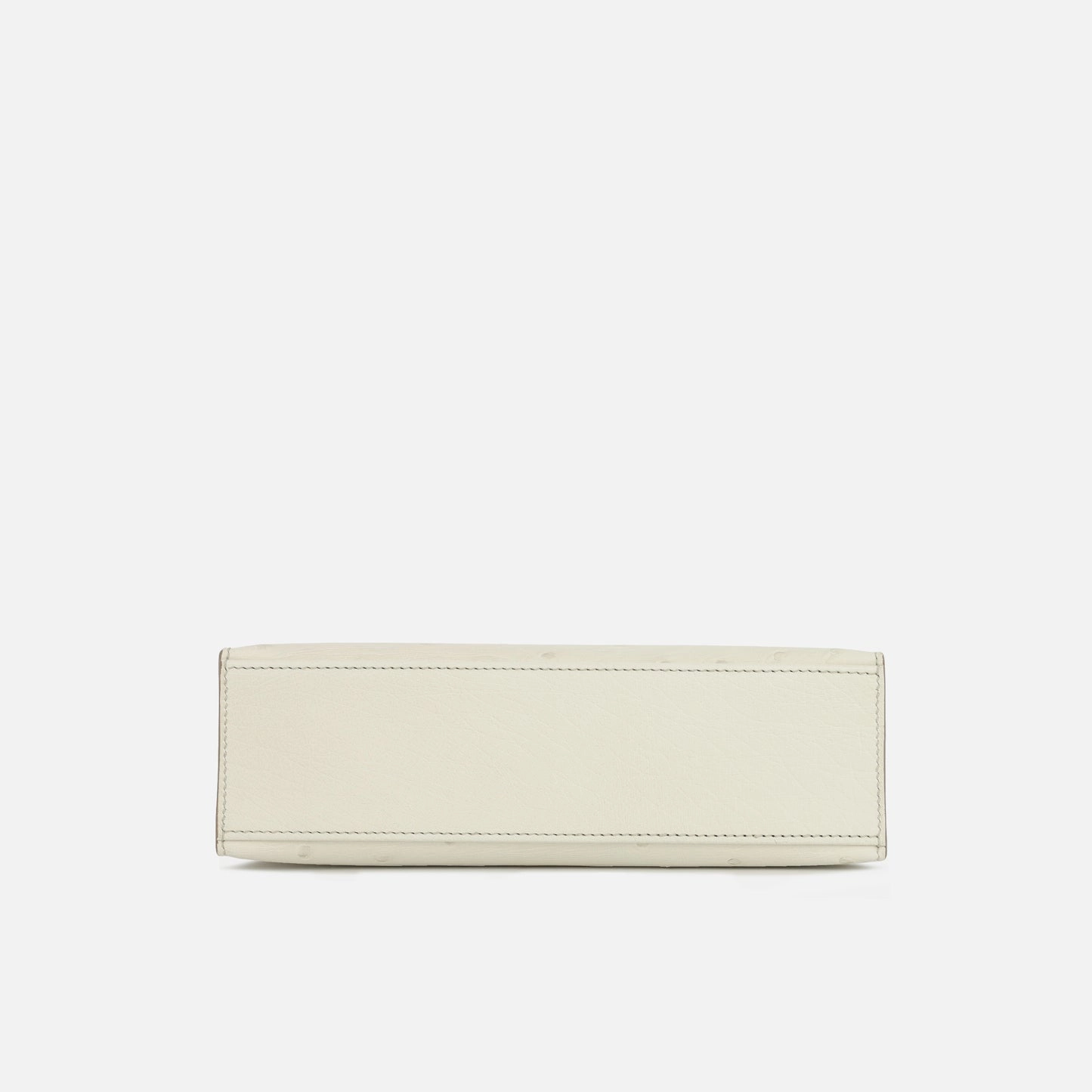 Herms Kelly Pochette Beton Ostrich PHW (NWT)