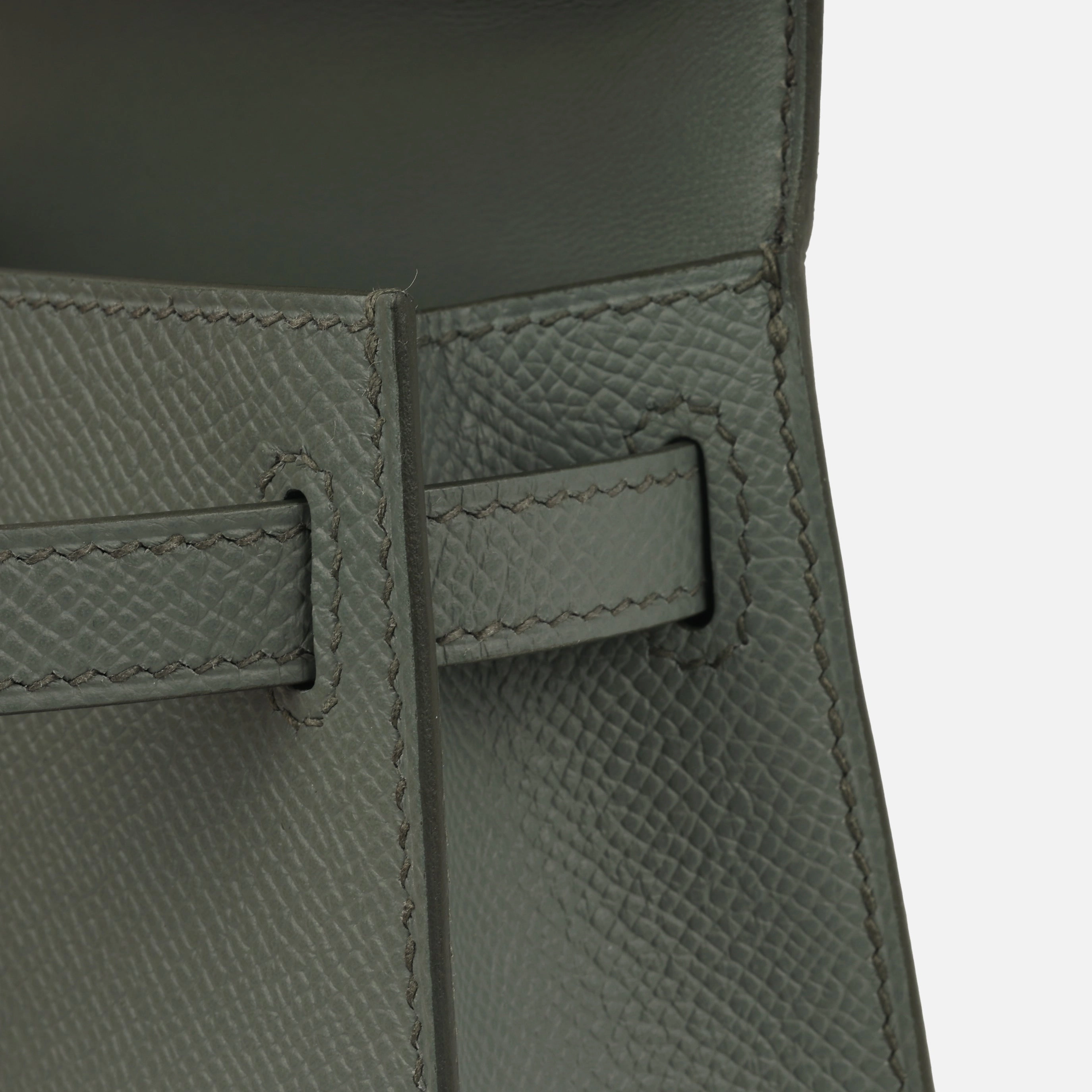Herms Mini Kelly - Vert Amande