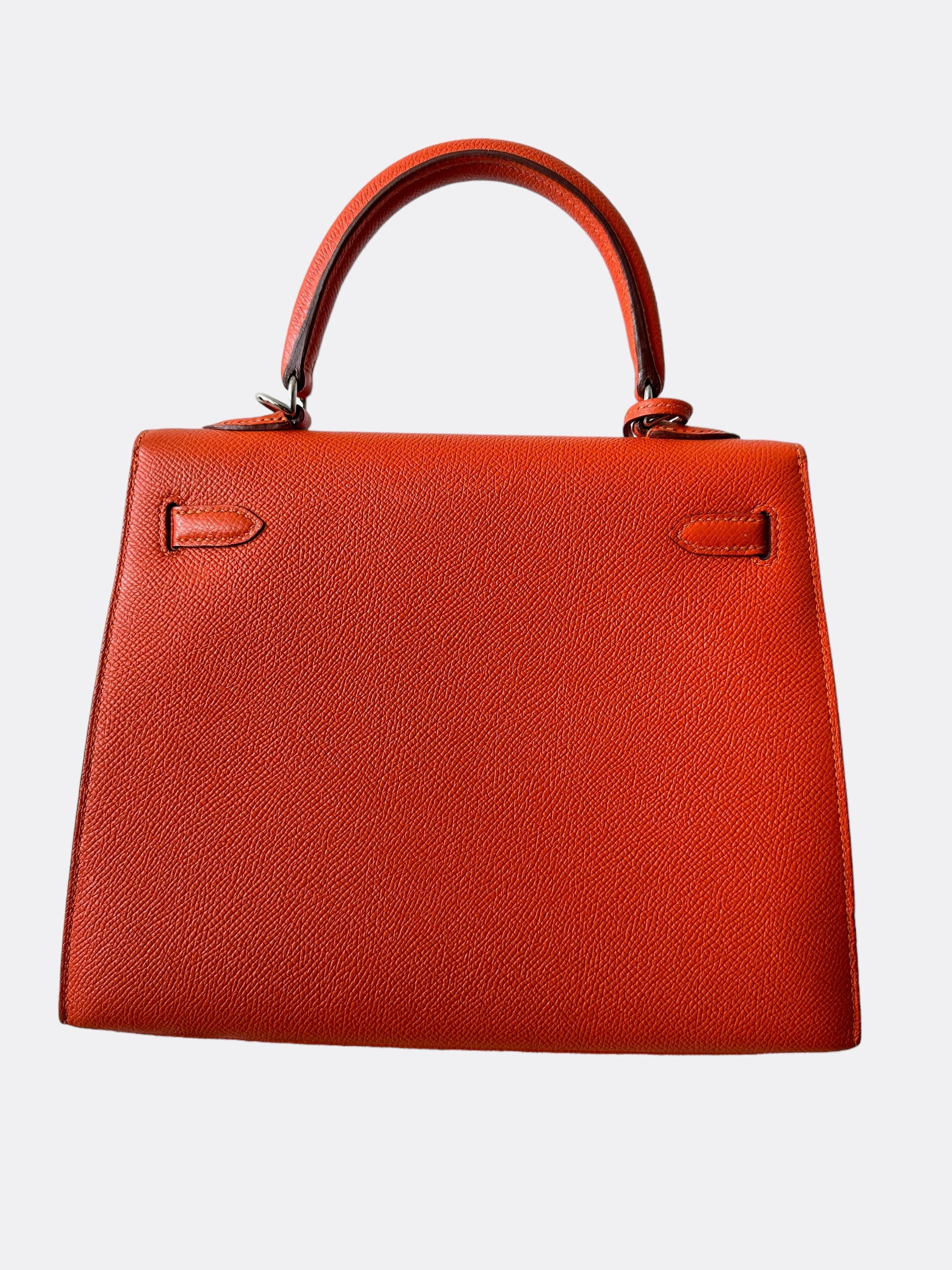 Herms Orange Epsom Kelly 25