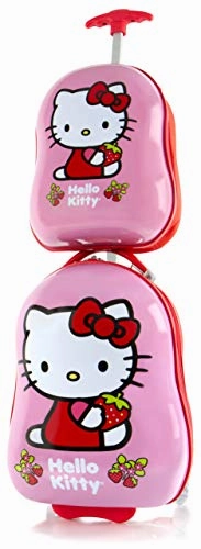 Heys America Hello Kitty Kids 2 Pc Luggage Set -18" Carry On Luggage & 12" Backpack