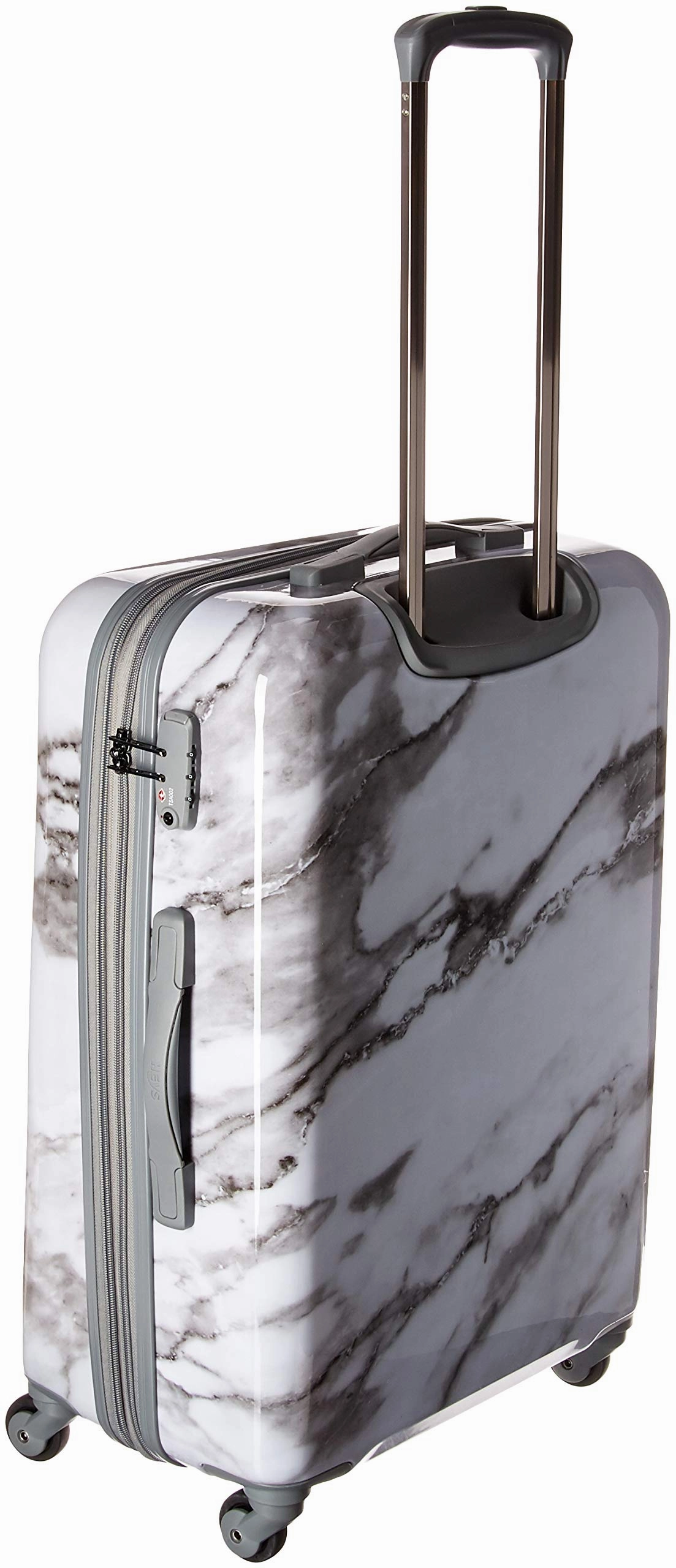 Heys America Unisex Carrara Marble 26" Spinner White One Size