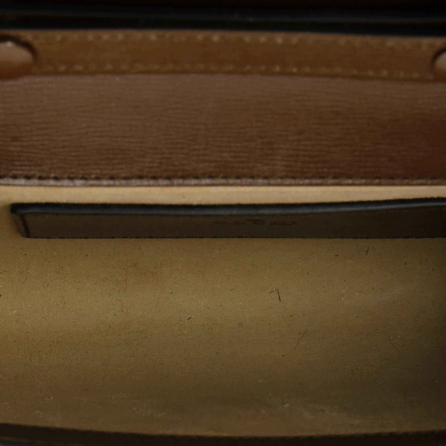 Horsebit 1955 Curved Flap Shoulder Bag GG Coated Canvas Mini