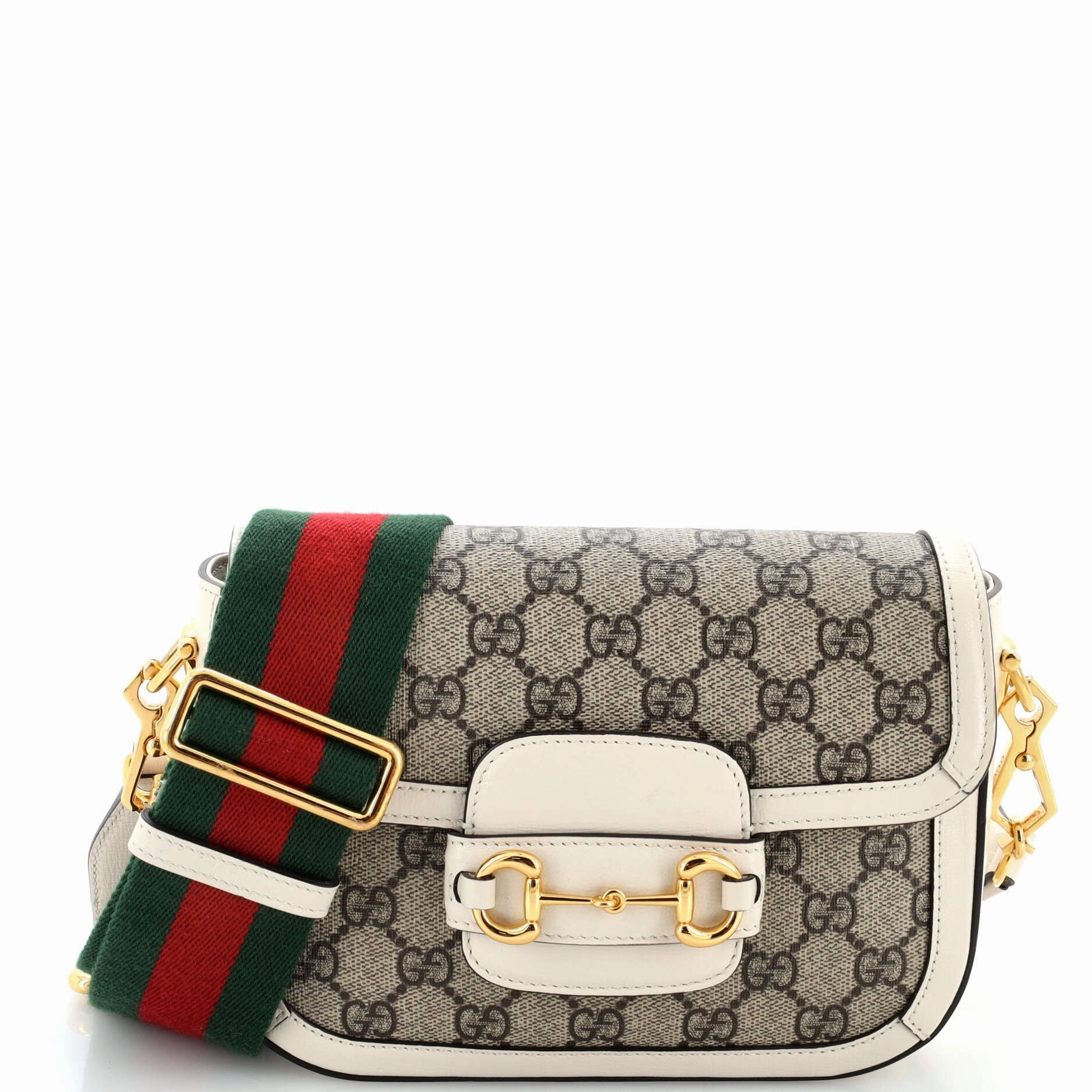 Horsebit 1955 Shoulder Bag GG Coated Canvas Mini