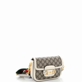 Horsebit 1955 Shoulder Bag GG Coated Canvas Mini