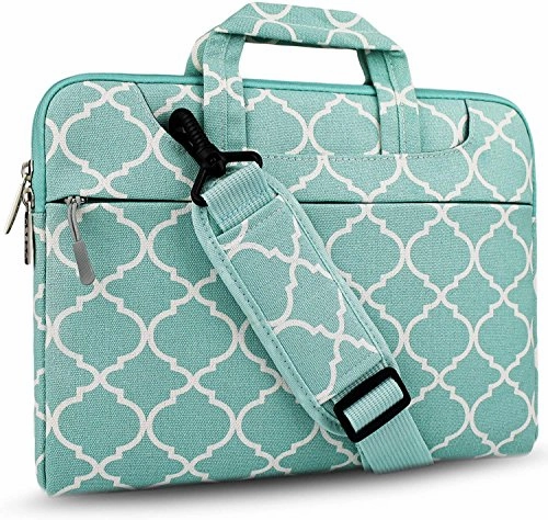 Hseok 3-Way 15-15.6 Inch Laptop Shoulder Bag Brifecase Water-Resistant Notebook Sleeve Case for