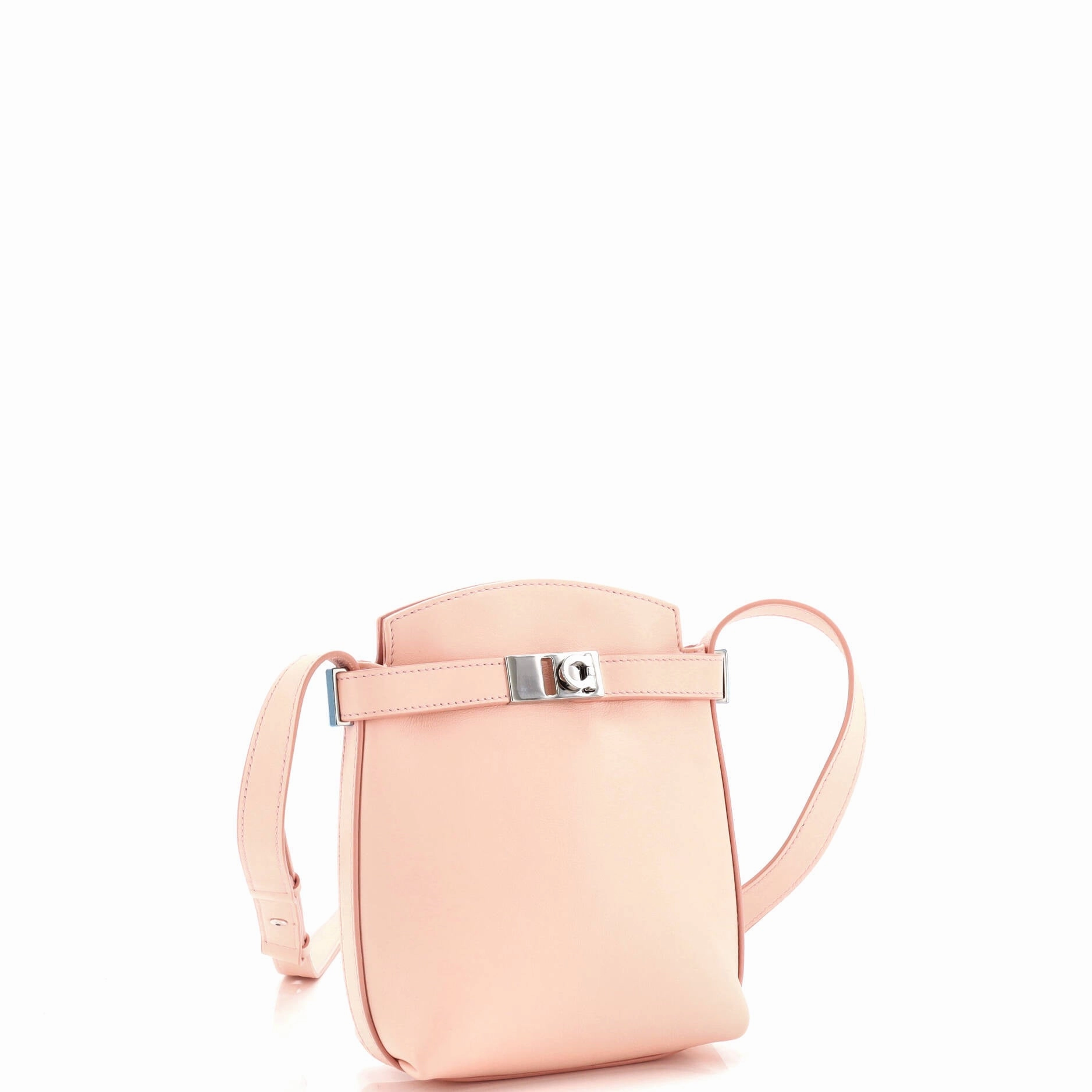 Hug Gancini Phone Holder Crossbody Bag Leather