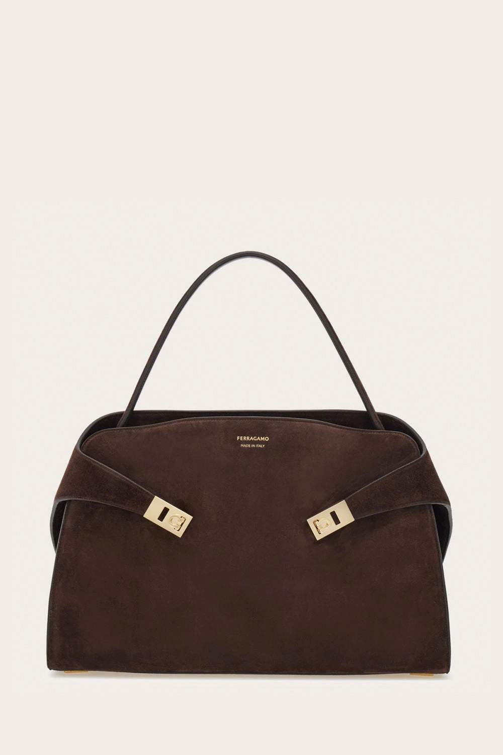 Hug Soft Bicolor Shoulder Bag (L)