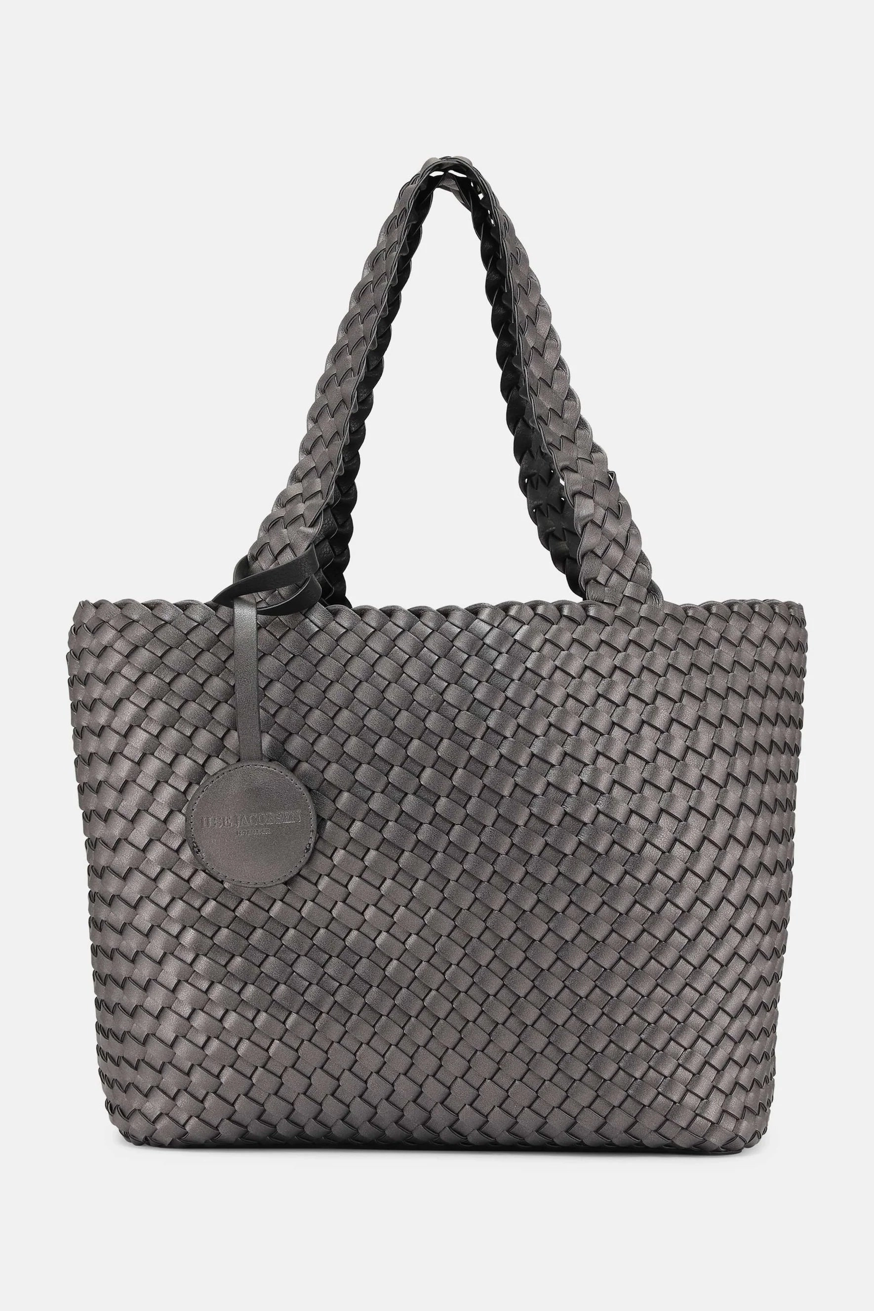 Ilse Jacobsen Reversible Woven Tote Bag