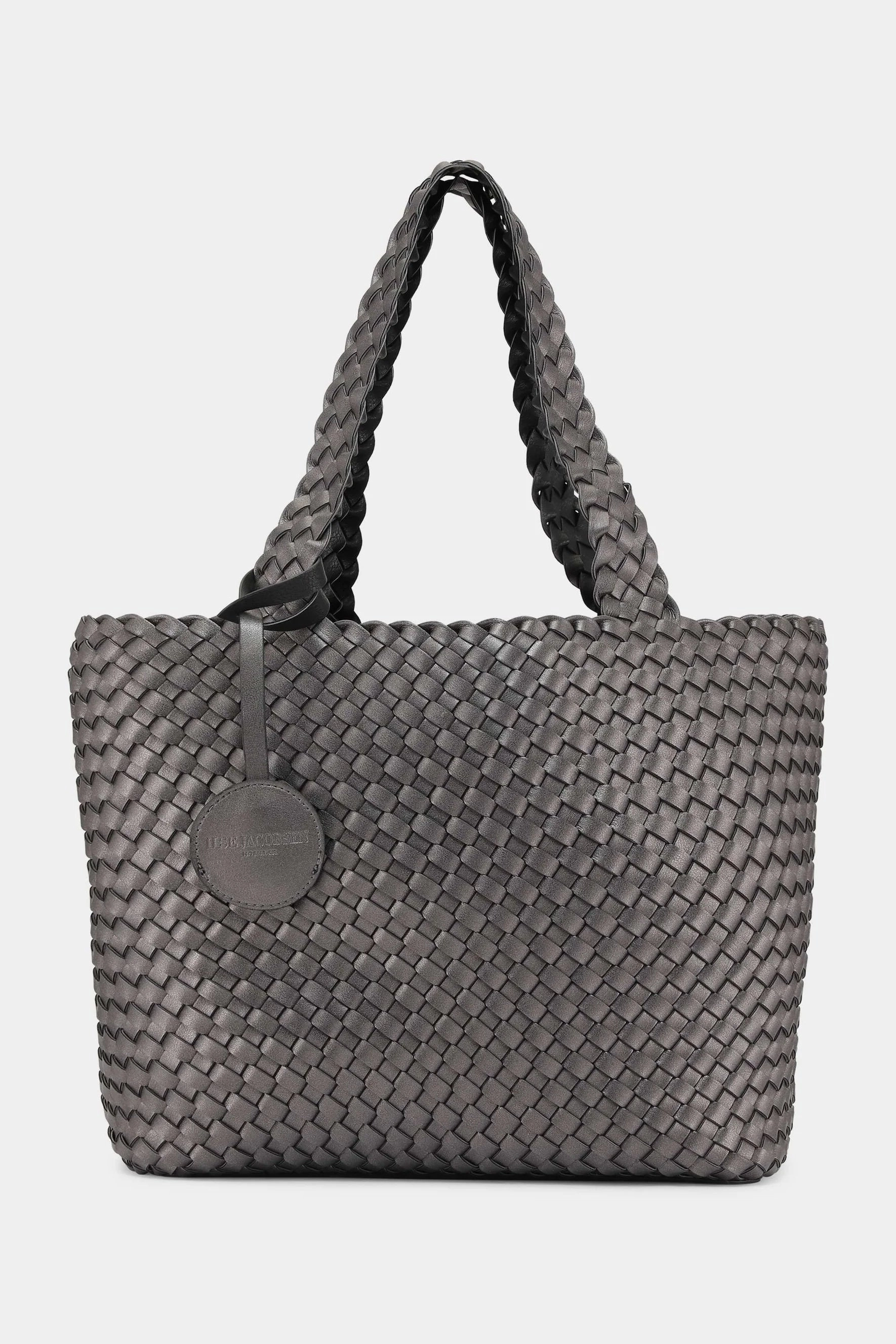 Ilse Jacobsen Reversible Woven Tote Bag