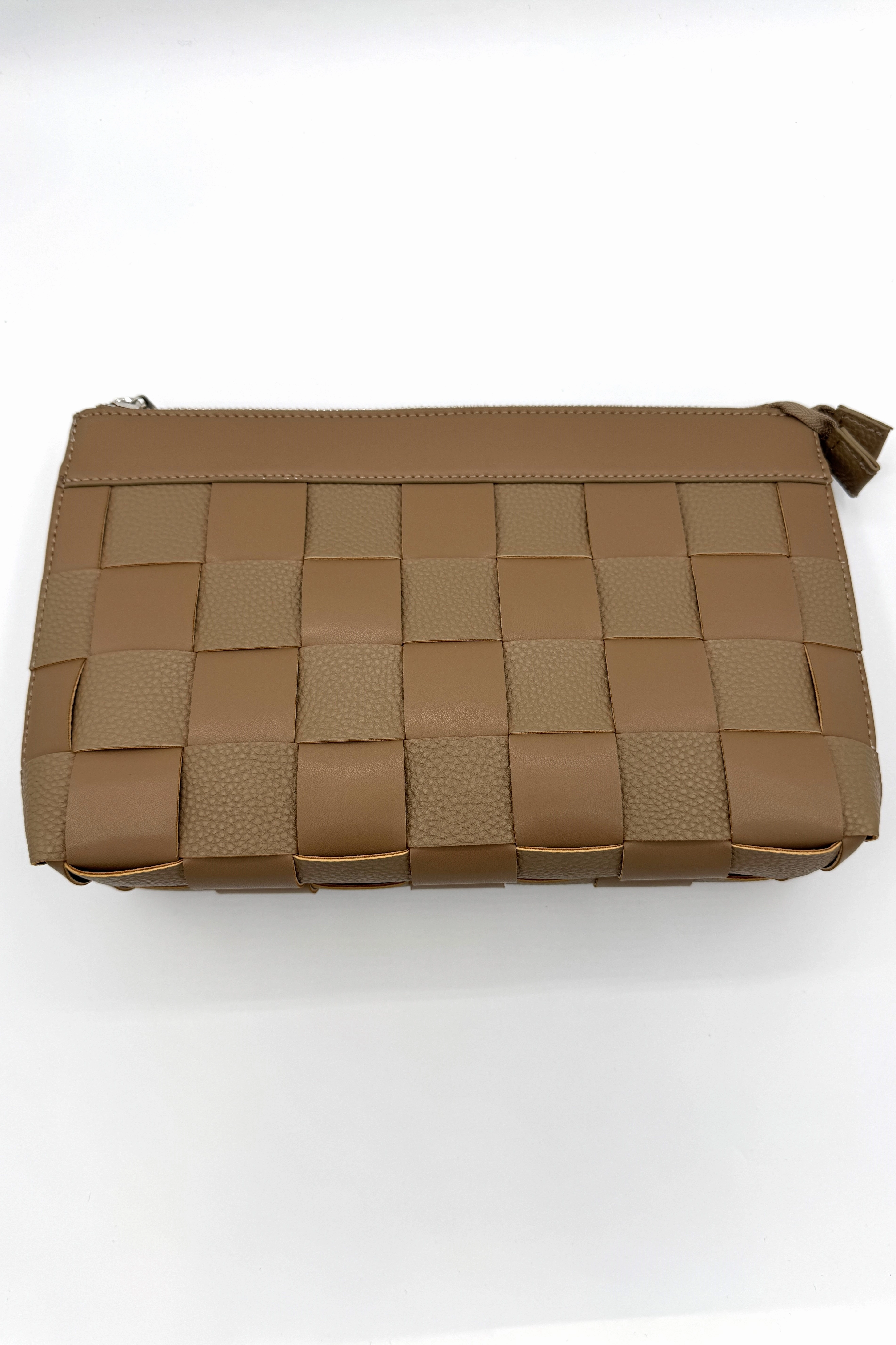 Ilse Jacobsen Square Braid Woven Shoulder Bag