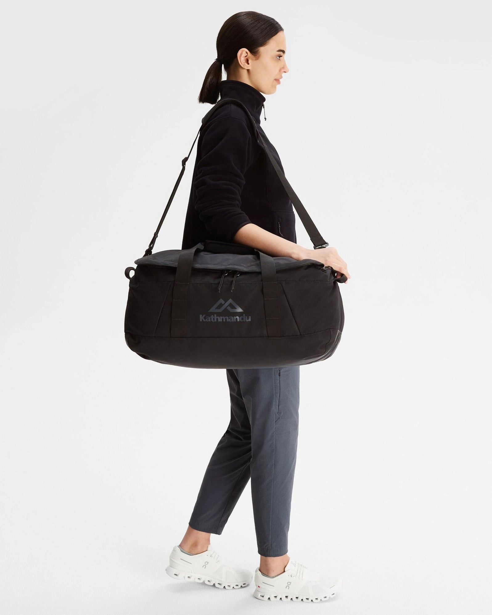 Indus Base Duffel - 50L - Black Stingray