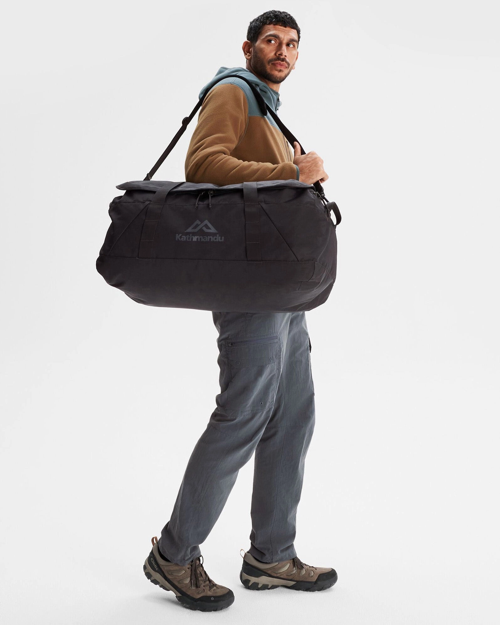 Indus Base Duffel - 70L - Black Stingray