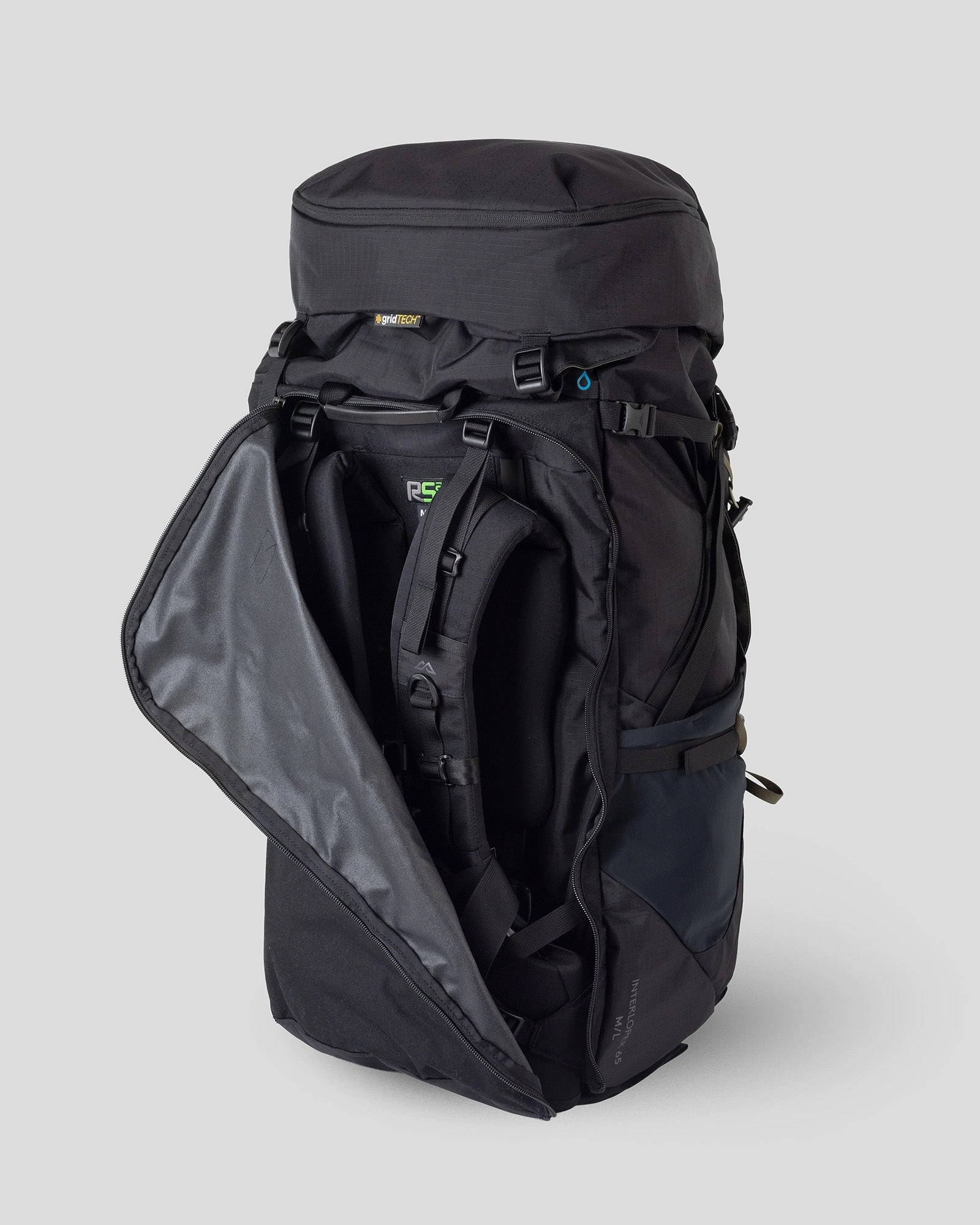 Interloper Pack - 65L - Black Stingray