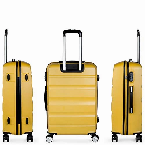 Itaca Elba Suitcase 66 centimeters 64 Yellow (Mostaza)