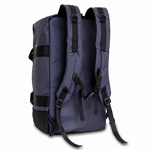 J World New York Duncan 22 Inch Three-Way Weekender Duffel Bag, Navy