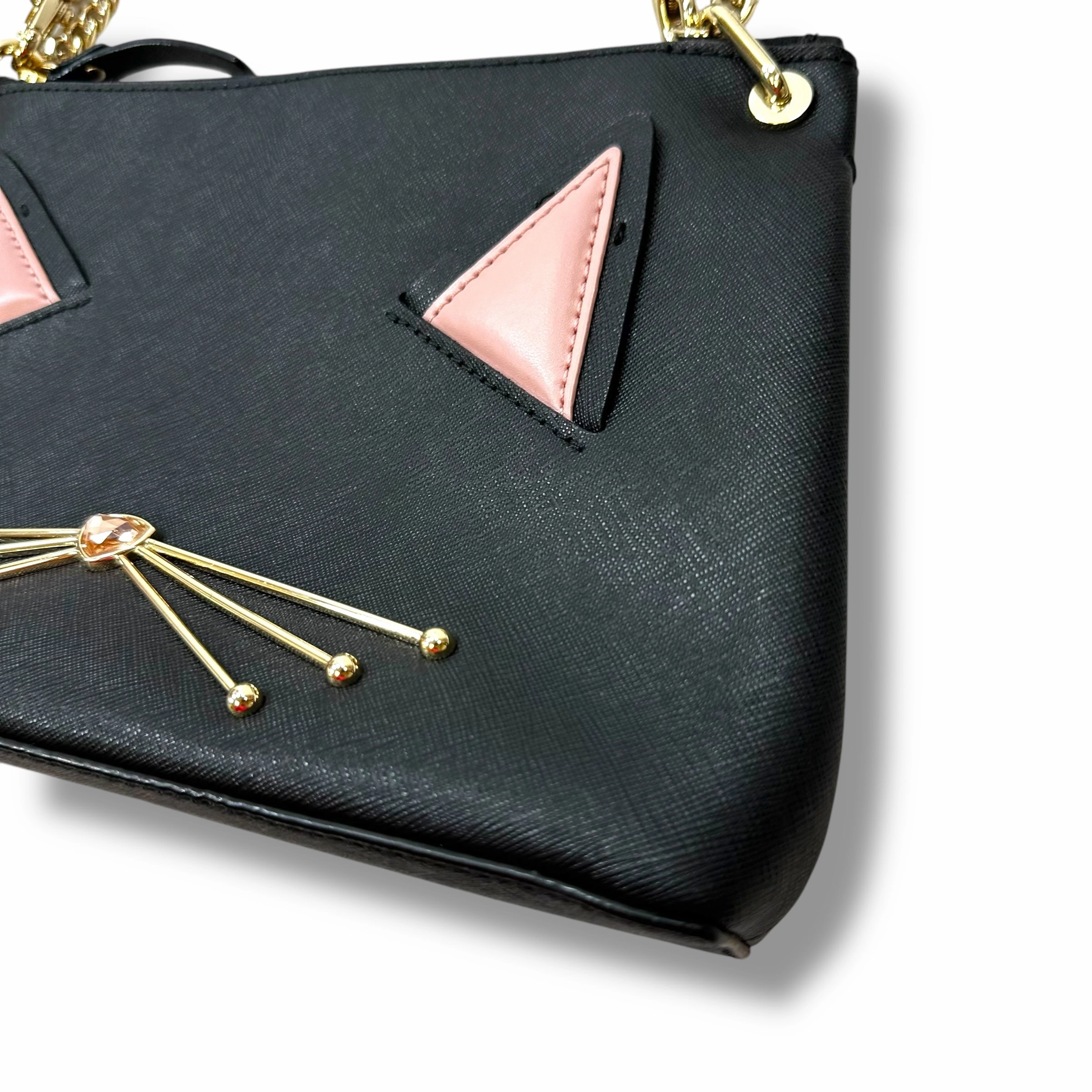 Jazz Things Up Cat River Convertible Crossbody Designer By Kate Spade  Size: Small