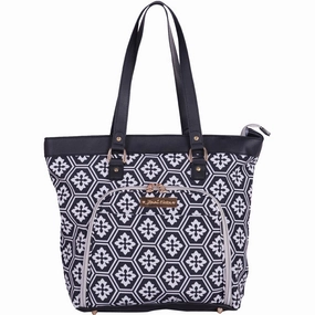 Jenni Chan Aria Snow Flake 18In Computer Tote