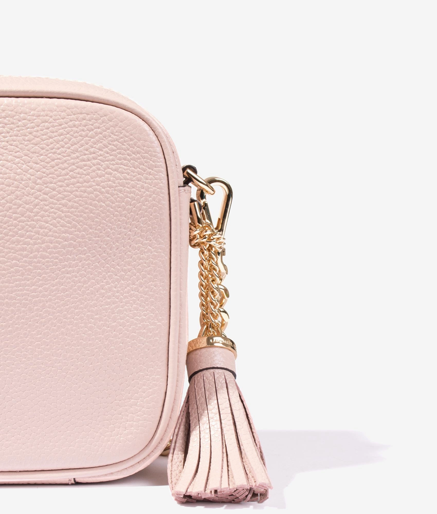 Jet set camera bag in soft pink