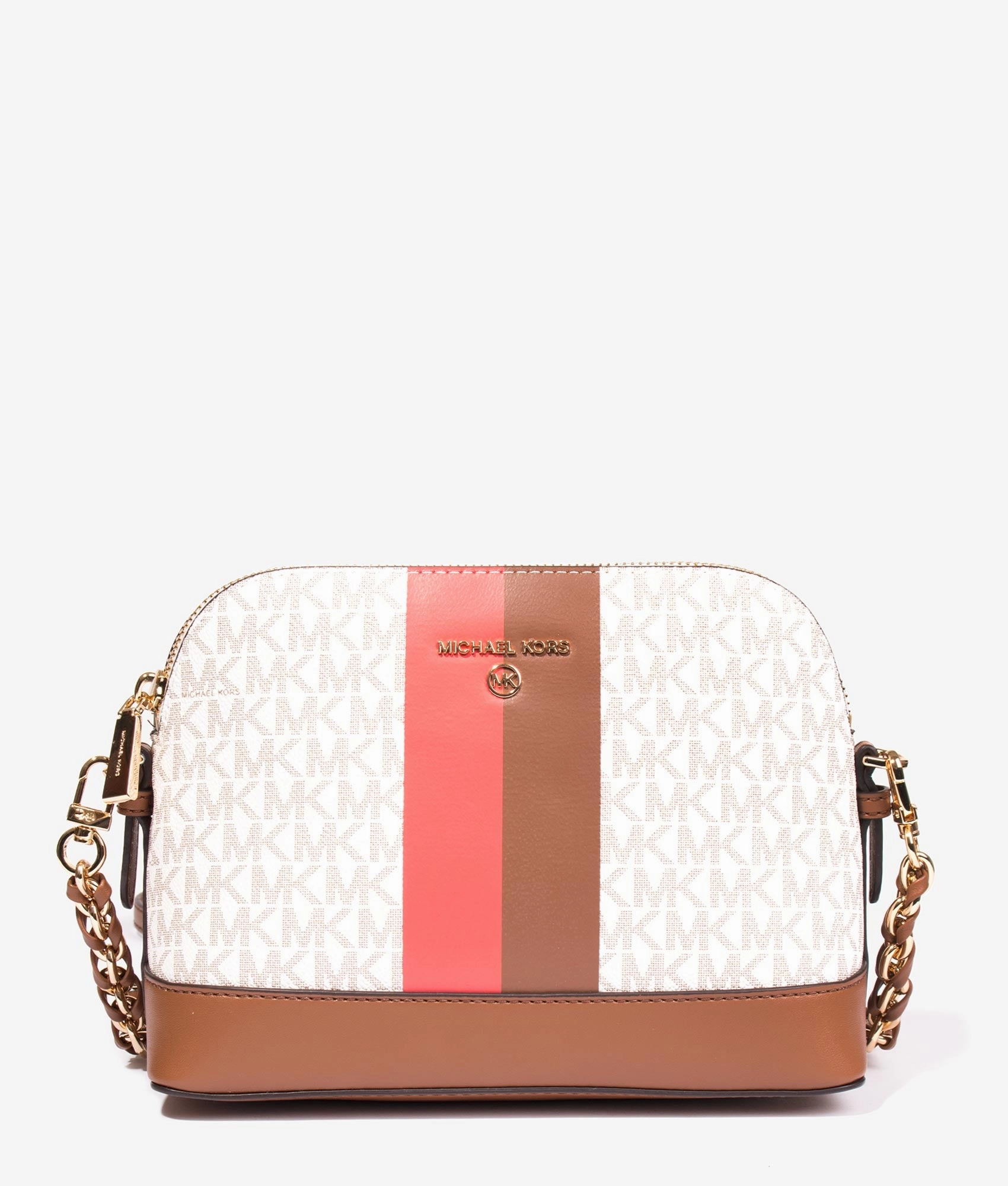 Jet set dome crossbody in dahlia multi
