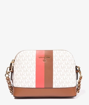 Jet set dome crossbody in dahlia multi