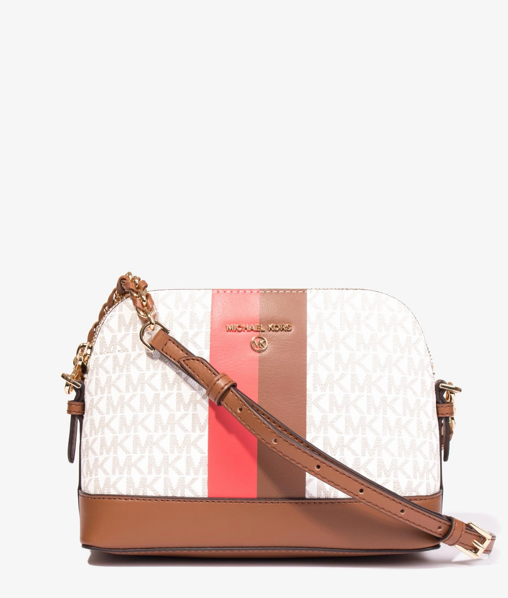 Jet set dome crossbody in dahlia multi