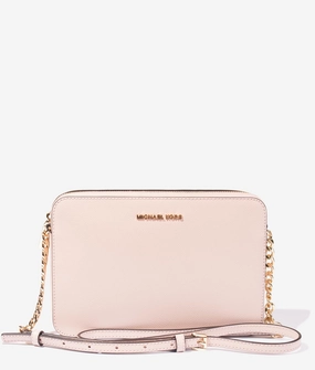 Jet set large crossbody in soft pink