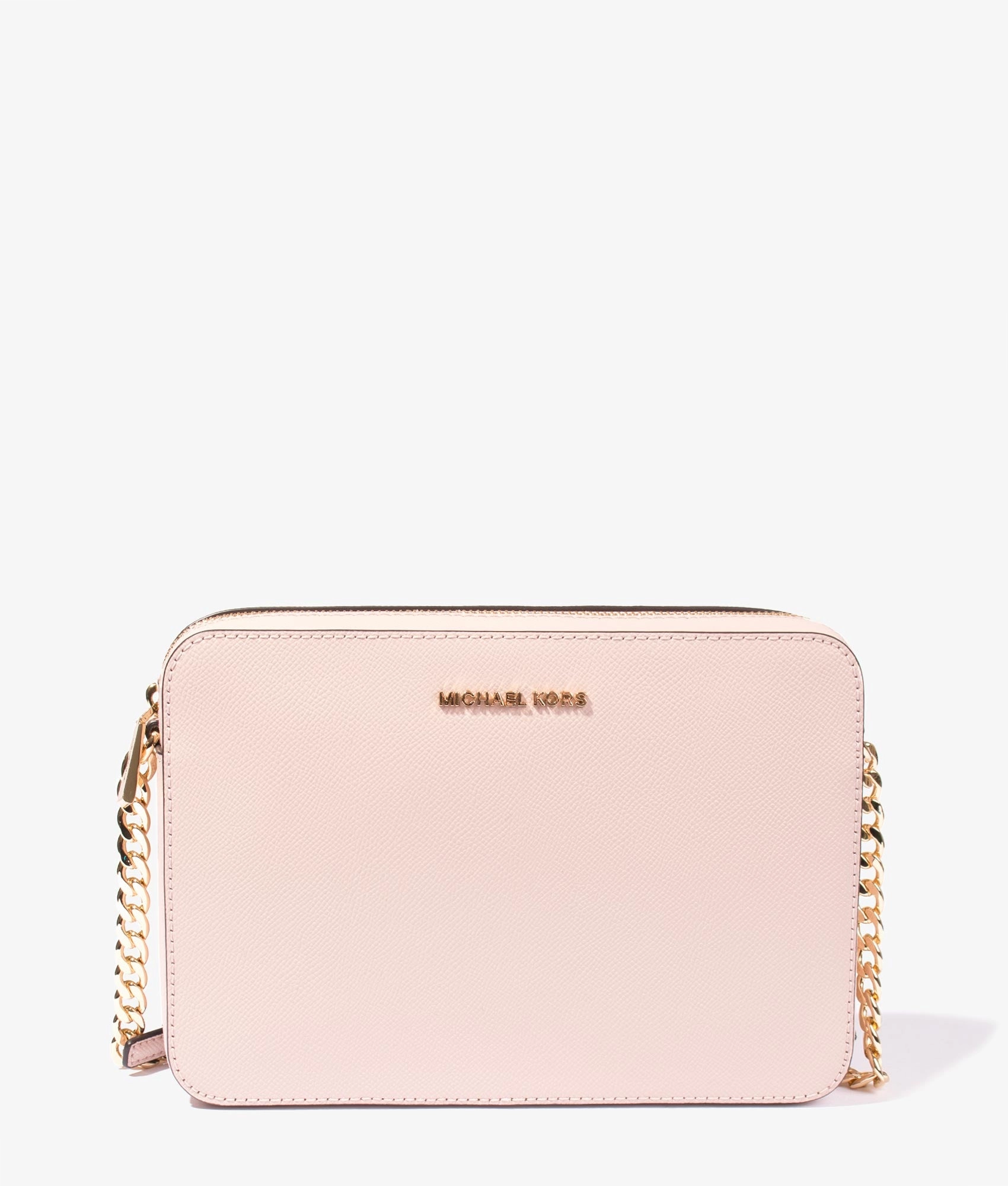 Jet set large crossbody in soft pink