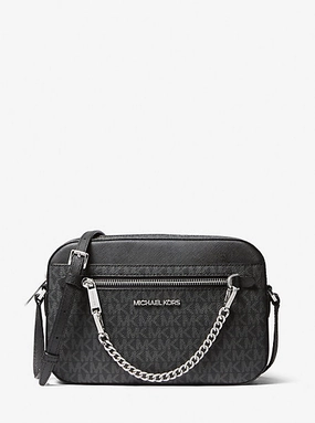 Jet Set Large Logo Crossbody Bag