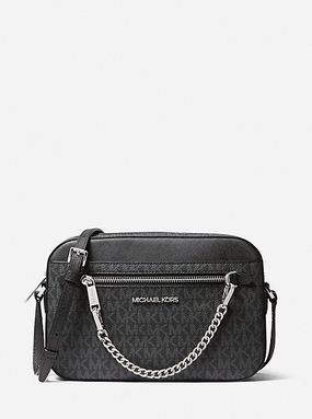 Jet Set Large Logo Crossbody Bag