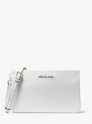 Jet Set Large Pebbled Leather Crossbody Bag