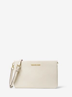 Jet Set Large Pebbled Leather Crossbody Bag