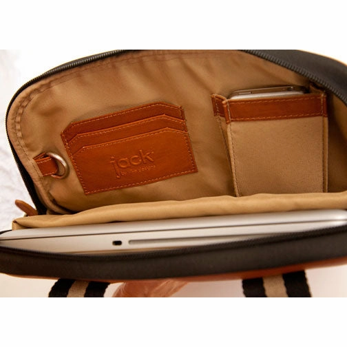 Jill-E Designs Jack Lenox 13In Leather Laptop Portfolio