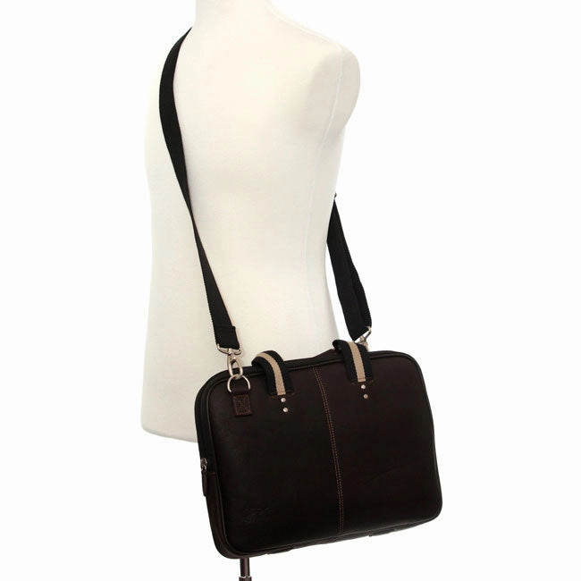 Jill-E Designs Jack Savoy 15In Leather Laptop Portfolio