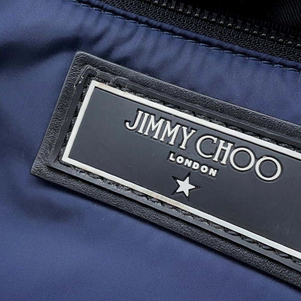 JIMMY CHOO Crossbody Bag Navy/BlackKIRT-0UQ-0004 Nylon Leather